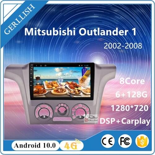 Android car dvd multimedia player for Mitsubishi Outlander 2002-2008 car gps navigation radio stereo