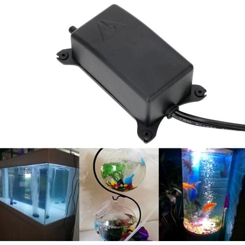 EU/US Plug Noiseless Fish Tank Air Pump Oxygen Increasing Pump Anti-slip Aquarium Oxygen Pump 2 W