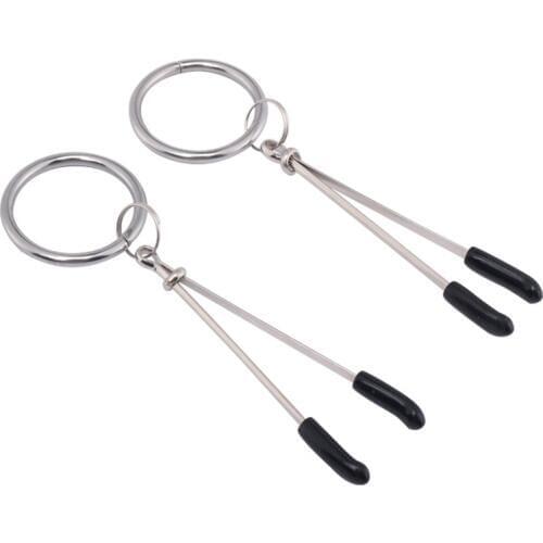 MaryXiong Metal Nipple Clamps Breast Clip Bdsm SM Bondage Sex Toys for Couples Adult Products Erotic Toys for Woman