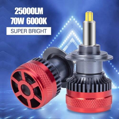 Carshark 360 Super H7 Led Headlight 20000Lm H1 H11 H4 Car Bulb High Low Beam Hb3 Hb4 9012 Hir2 Lamp Mini Ice 9005 9006 Fog Light