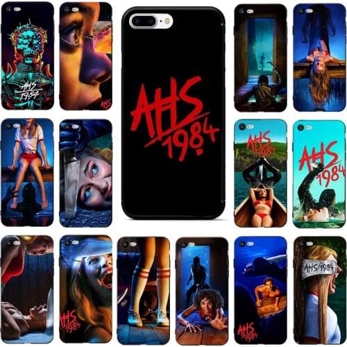 Horror TV series AHS 1984 soft phone case for iphone se2020 xs 11 pro max x xr shell 12 mini 5s cover 6 6s 8 7 plus Mobile Coque