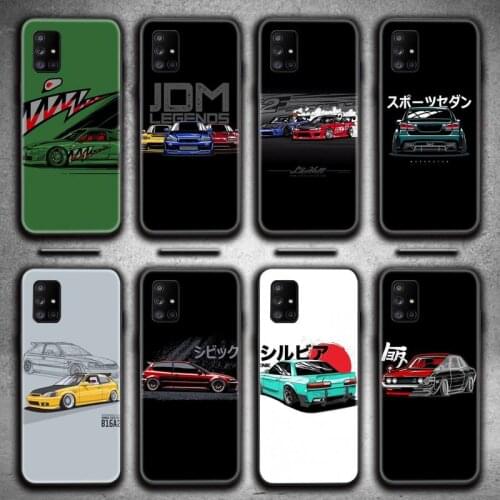 Japan JDM Car AE86 Phone Case For Samsung Galaxy A21S A01 A11 A31 A81 A10 A20E A30 A40 A50 A70 A80 A71 A51