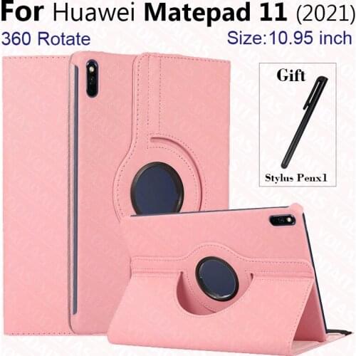 For Huawei Matepad 11 Case Coque 360 Degree Rotating Stand Tablet Cover For Funda Huawei MatePad 11 Case 2021