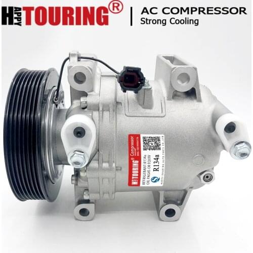 For air conditioning compressor NISSAN NAVARA FRONTIER D40 2.5 2005-2012 92600EB40B 92600EB40E 92600EB400 92600EB70A 92600-EB40B