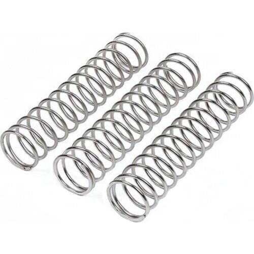 FUMAO 1pcs 304 stainless steel compression spring Return spring wire diameter 1.0mm 1.0*8*10-50