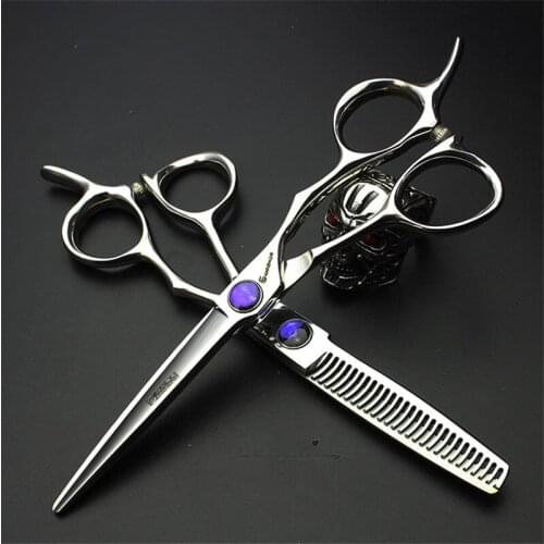 SHARONDS 5.5 inch Hair Scissors hairdressing styling design scissors tools salon cutting and thinning Scissors set
