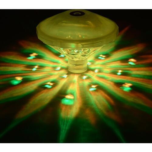 Floating Submersible Underwater Light Battery Powered Bath Tub Spa Lamp Swimming Pool Party Decoration Light