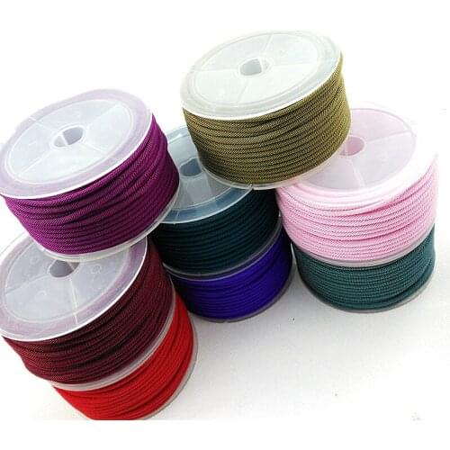 Baugh Line 3mm Braided Non-elastic Necklace Rope Hand-string Jade Wear-resistant Bead