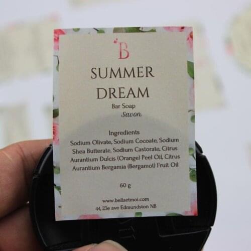 Customized Hot sale custom honey labels