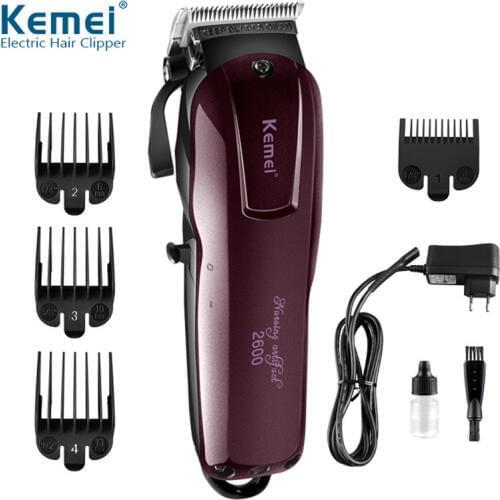 Kemei Professional Hair Trimmer Powerful Hair Clipper Electric Hair Shaver Machine Beard Electric Razor