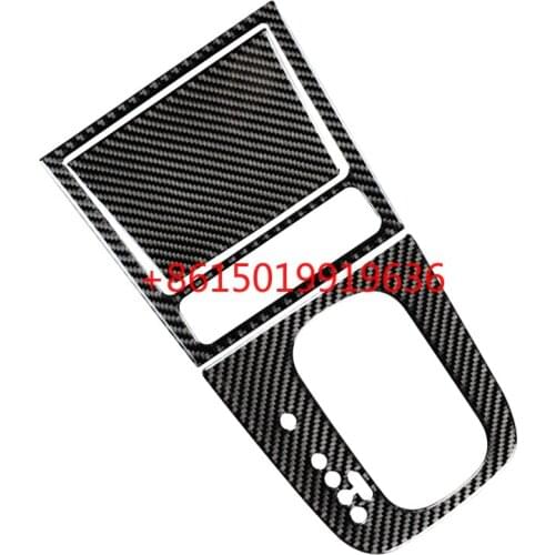 For Volkswagen Golf 6 2008-2012 stick shift steering wheel door central control carbon fiber interior decoration accessories