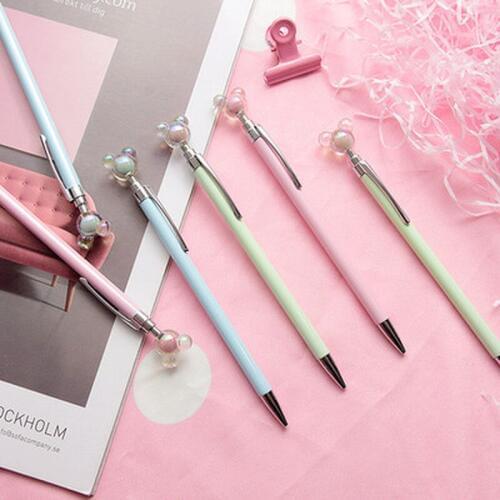 Mickey Head Automatic Pencil Novelty Student Colored Pencils Cute Cartoon Pencils for Kids Drawing Pencil Set School Supplies