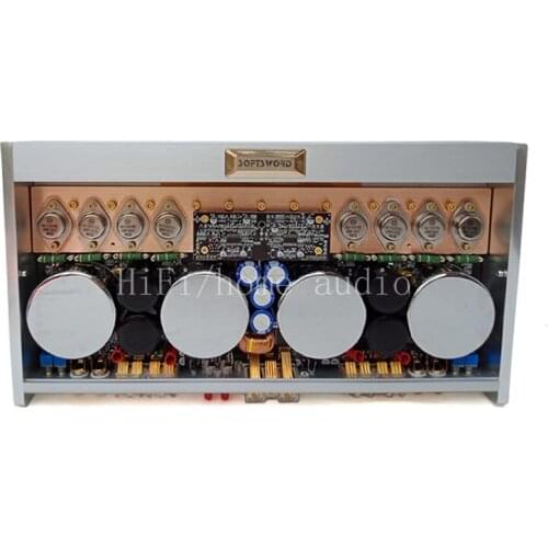 150W×4 car audio HIFI four-way power amplifier, car power amplifier 4-channel high-power cart door speaker subwoofer