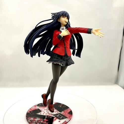 Japanses Aanime ARTFX J Jabami yumeko PCV Action Figure Statue Anime Sexy Girl Figure Model Toy