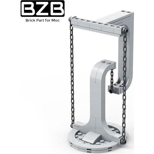 BZB MOC Magnetic Levitation Anti-gravity 39994 Sculpture Model Science Physics Education Birthday Childrens Toy Gift Decoration