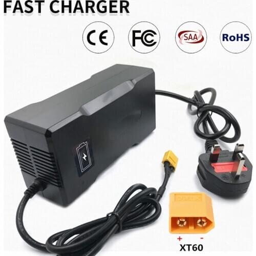 CE ROSH 54.6V 4A 13S 48V Smart Fast Lithium Battery Charger For 48V Li-ion Battery Pack Lipo Electric Bike Scooter Power Tool