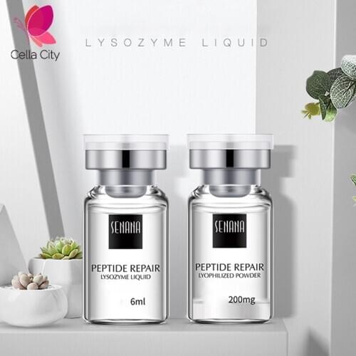 Cellacity Polypeptide Repair Lyophilized Powder Women Skin Care Product Set Shrinking Pores Moisturizing and Brighten Skin Color