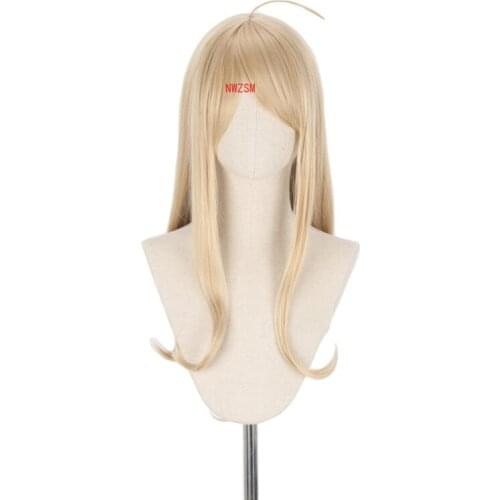 Danganronpa Akamatsu Kaede Long Wig Cosplay Costume Dangan Ronpa V3 Killing Harmony Heat Resistant Synthetic Hair Women Wigs