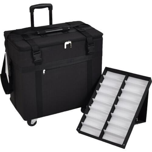 Sunglass travel suitcase eyeglass frames storage case display tray eyewear sample carrying bag reading glasses presentation box
