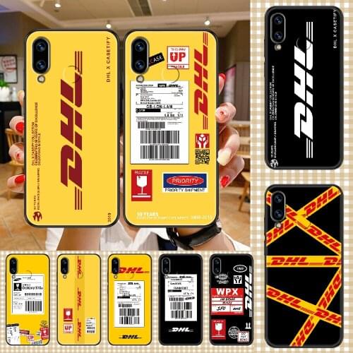 DHL Express Phone case For Huawei Honor 6 7 8 9 10 10i 20 A C X Lite Pro Play black tpu hoesjes pretty coque trend cell cover