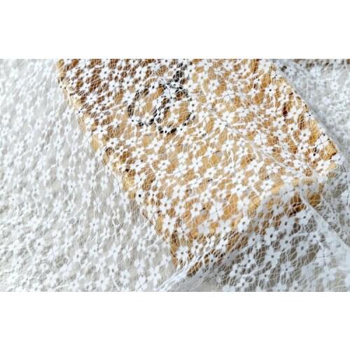 1.5 meters wide and 3 meters long Hollow floral plum blossom eyelashes lace fabric DIY clothing pajamas underwear accessories