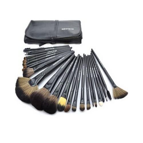 2 sets Professional 24 pcs Makeup Brush Set tools Make-up Toiletry Kit Wool Brand Make Up Brush Set Case