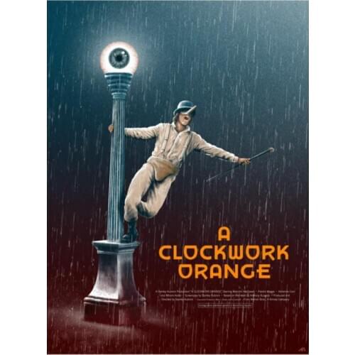A Clockwork Orange Classic Movie Art Film Print Silk Poster Home Wall Decor 24x36inch