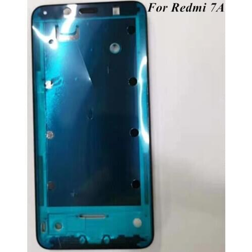 10 PCS 100% Original For Redmi 7A Middle Frame LCD Supporting Plate Housing Front Bezel Faceplate Bezel Repair Part Ment