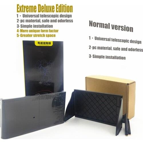 2019 New Style Car GPS Navigation Display Sun Visor Sunshade Self-adhesive מגן שמש תצוגה לרכב ניווט GPS