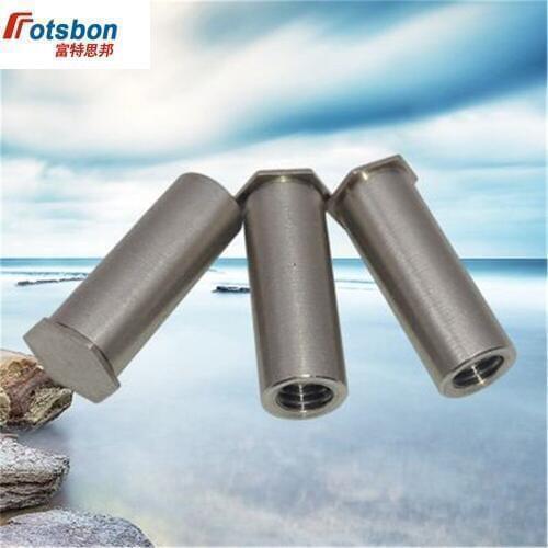 BSO4-832-32 Blind Hole Threaded Standoffs Self Clinching Feigned Crimped Standoff Server Cabinet Sheet Metal Spacer PEM Rivet PC