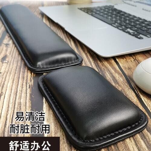 Long PU hand rest wrist support arm cushion mechanical keyboard cushion leather mouse pad wrist pad memory foam wrist pillow