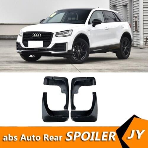 For Audi Q2 2018-2020 Mudflaps Splash Guards Front With the color and rear Mud Flap Mudguards Fender Modified special