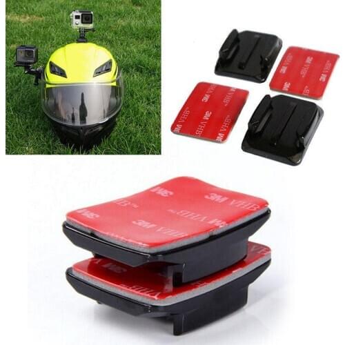 For Gopro Hero1/Hero2/Hero3 3+/Hero 4 Curved+Flat Surface Removable Adhesive Sticky Mount for Gopro Sport Camera Accessories
