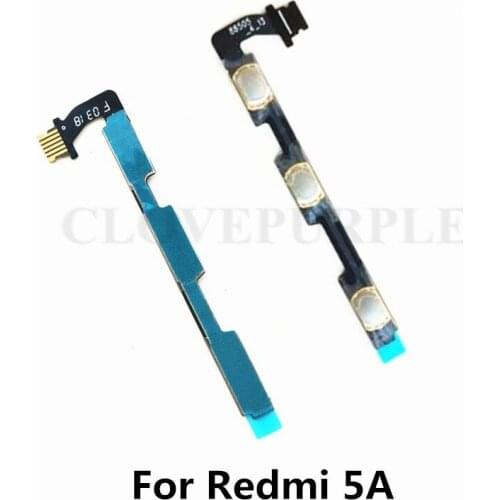 For Xiaomi Redmi 5A Power on off Volume up down Side button Flex Cable For hongmi 5A