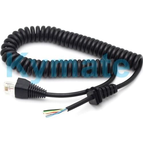 Mic Cable Cord Wire for Yaesu MH-67 Microphone VX-2208/2508/3200 FT-857D/897 Car Radio Mh-67 Speaker Microphone cable