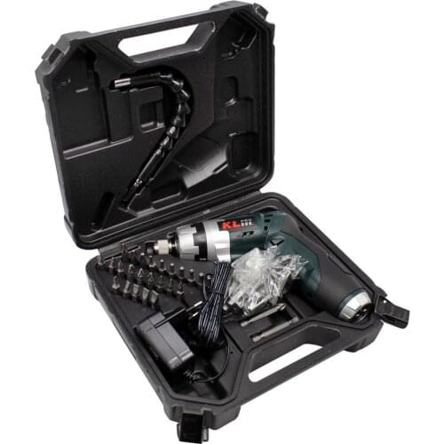 KLPRO KLNM3613 3.6Volt /1,3Ah Li-ion Rechargeable Screwdriver + 45 Piece Screwdriver bit