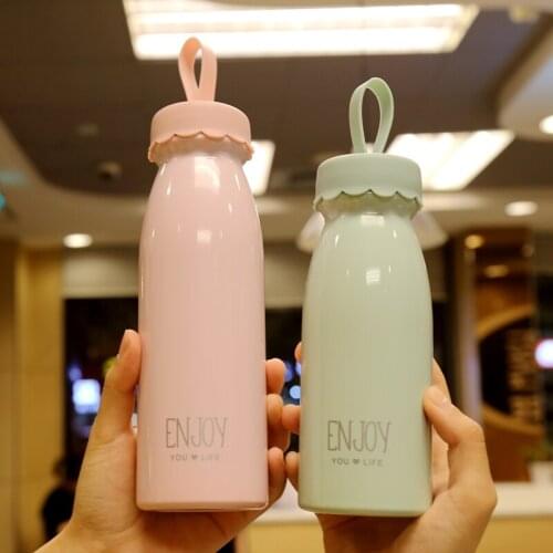 Simple Insulation Cup Portable Water Cup Korean Cute