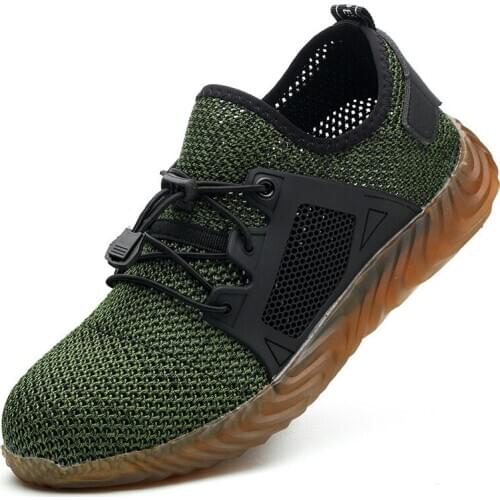 Work Safety Shoes With Steel Toe Cap 2020 Dropshipping Women Men Boots Indestructible Air Lightweight Resistant Male Shoes 48