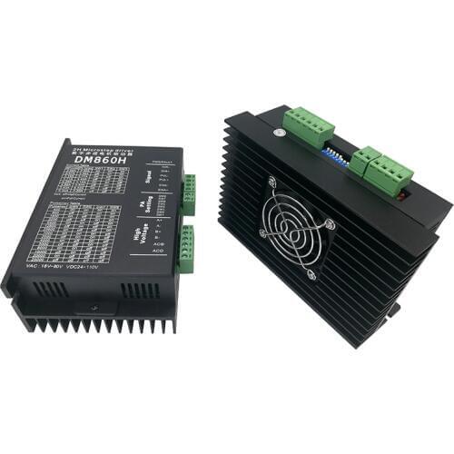Stepper motor driver DM860H microstep motor brushless DC motor shell for 57 86 stepper motor Nema23 34