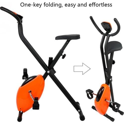 Foldable Exercise Bike Home Fitness Equipment Indoor Static Bicycles Exercise Bicycle Training Stationary Equipment JC-518 XS