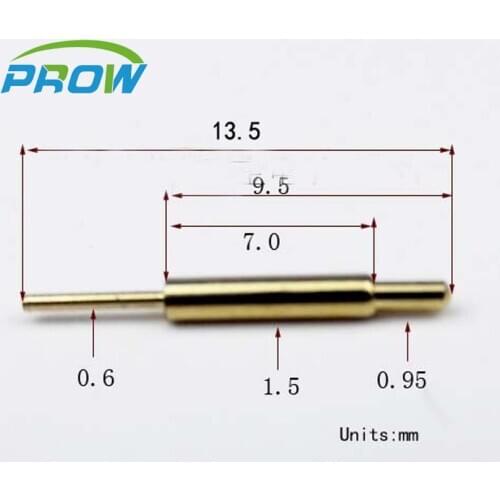 Tangda Spring needle thimble pin Current needle Gold plated power supply connector