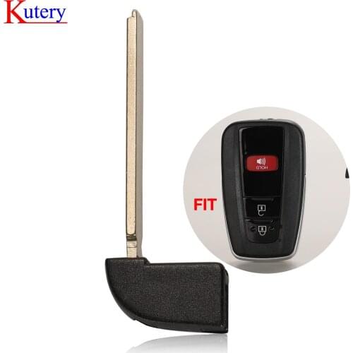 Kutery Key Insert For Toyota Prius Camry Smart Key 2016 Emergency Key Blade