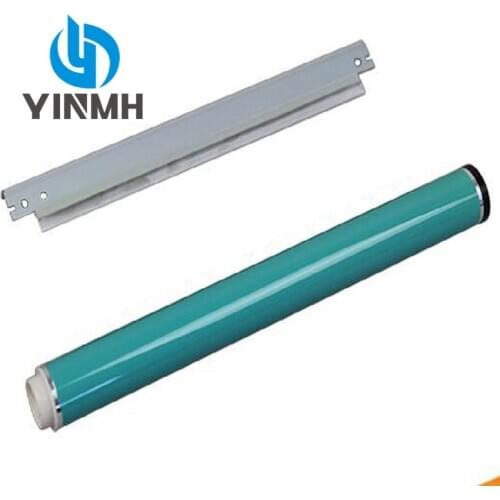1sets new Drum Cleaning Blade+OPC Drum For Canon IR1730i IR1730iF IR1740 IR1740i IR1740iF IR1750 IR1750i IR1750iF 1730i 1730