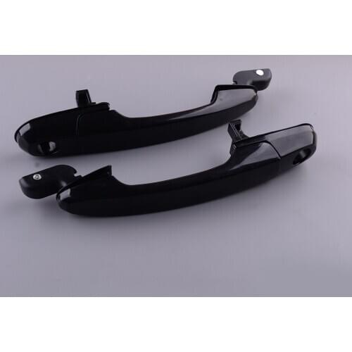 1 Pair Car Front Exterior Outside Door Handle Fit for Hyundai Tucson 82650-2E020 2005 2006 2007 2008 2009 82660-2E020