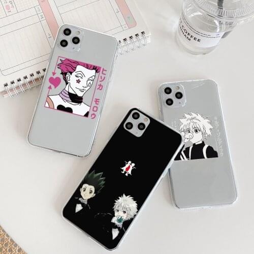 Hunter X Hunter HXH Anime Hunter X Hunter Phone Case For iphone 12 Mini 11 Pro Max XS Max XR Xs X 8 7 6S Plus 5S SE 2020 Fundas