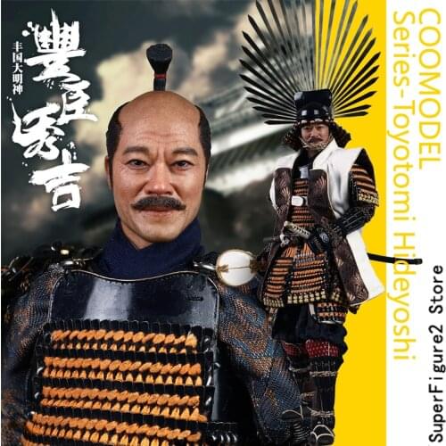 COOMODEL SE081/SE082/SE083/SE084 1/6 Empire Series-Toyotomi Hideyoshi Full Set Action Figure and Ozhou Li Warhorse Model