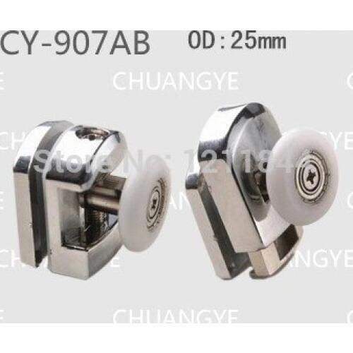 Shower door rolr le OD 25MM shower room accessories pulley wheel sliding door