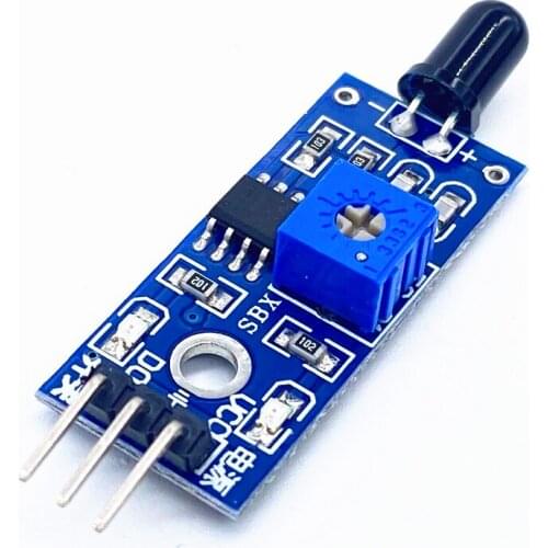 IR Infrared 3 Wire Flame Detection Sensor Module IR Flame Sensor Module Detector Smartsense For Arduino