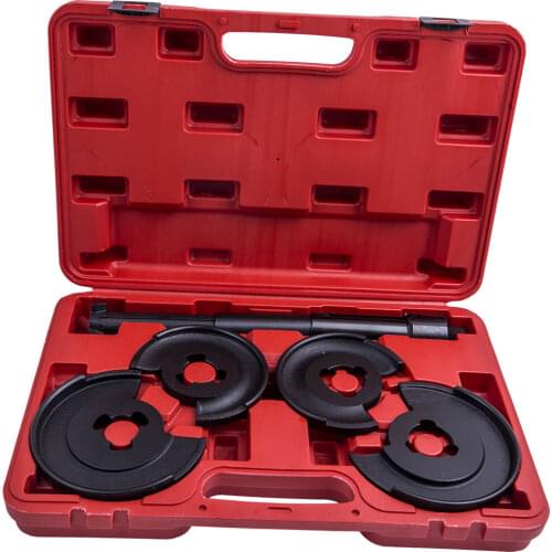 Coil Spring Compressor Kit Telescopic Compressor Inner Tensioner Strut Tool 2 Sets Clamps for Mercedes Benz W129 W140 W170 W116