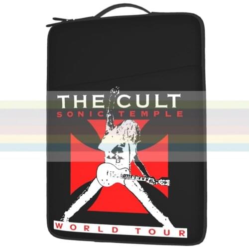 The Cult Sonic Temple 89 Tour .Waterproof laptop bag 13 14 15 inch. Laptop bag protective cover for briefcase